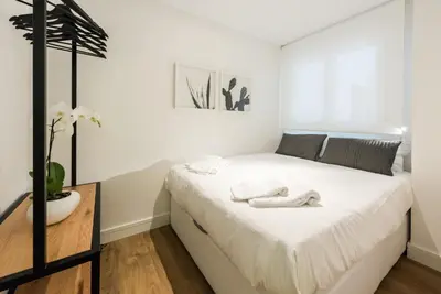 Cama o camas de una habitación en Atocha Museos - Barrio de las Letras