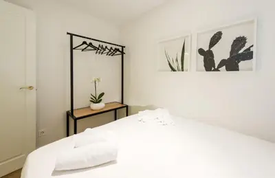 Cama o camas de una habitación en Atocha Museos - Barrio de las Letras