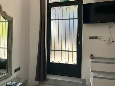Una televisión o centro de entretenimiento en Una genial estancia en Madrid centro