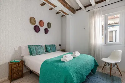Cama o camas de una habitación en Waou Sol I - Alquiler Corta Duración