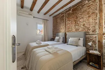 Cama o camas de una habitación en Waou Sol I - Alquiler Corta Duración
