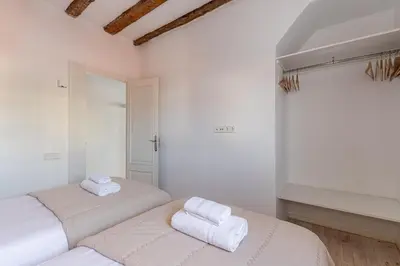 Cama o camas de una habitación en Waou Sol I - Alquiler Corta Duración