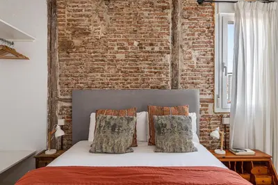 Cama o camas de una habitación en Waou Sol I - Alquiler Corta Duración