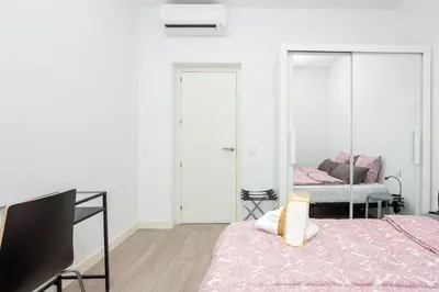 Cama o camas de una habitación en Alma Suites