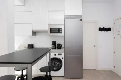 Una cocina o zona de cocina en Alma Suites