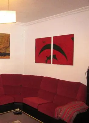 Zona de estar de Hostal Esmeralda
