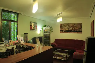 Zona de estar de Hostal Esmeralda