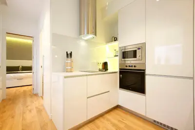 Una cocina o zona de cocina en Opera Suites