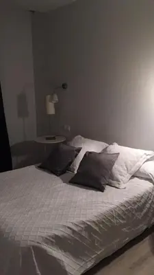 Cama o camas de una habitación en Calle Aduana