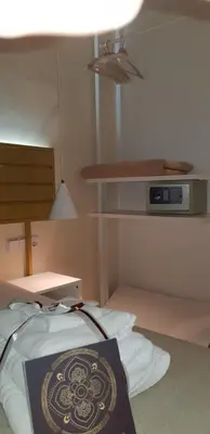 Cama o camas de una habitación en Le Petit Palü-Fuencarral