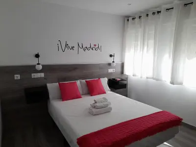 Cama o camas de una habitación en CH Bueno