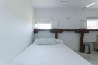 Cama o camas de una habitación en Mendez Alvaro ATOCHA