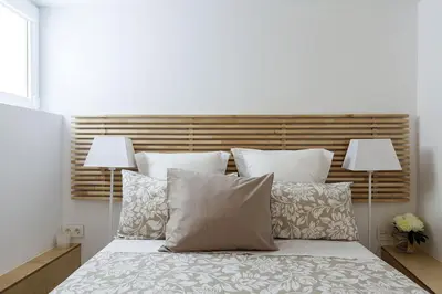 Cama o camas de una habitación en Madrid to heaven Apartment