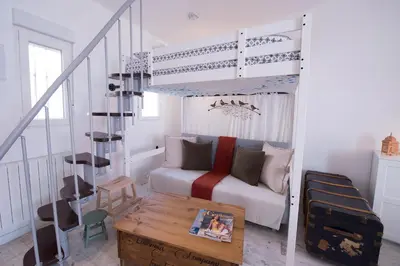 Zona de estar de For You Rentals Acacias apartment TEMPORAL PDA115