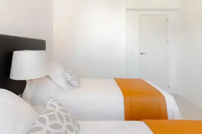 Cama o camas de una habitación en El Viso Smart III