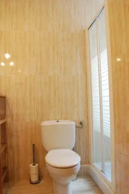 Un baño de Hostal America