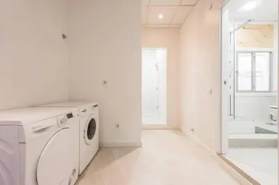 Un baño de M&F Apartaments Gran Via