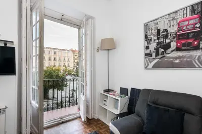 Zona de estar de M&F Apartaments Chueca