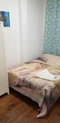 Cama o camas de una habitación en M&F Apartments Sol