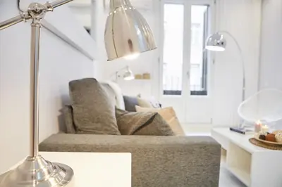 Zona de estar de LEEWAYS LOFT I in HORTALEZA