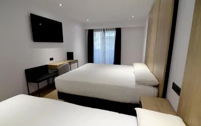 Cama o camas de una habitación en UVE Marcenado