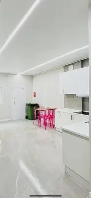Una cocina o zona de cocina en Hostel 18