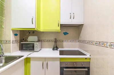 Una cocina o zona de cocina en Apartamento Atocha-Delicias! 4PAX