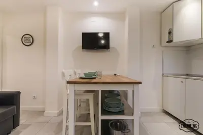 Una cocina o zona de cocina en Santa Isabel - Apartamento de 1 dormitorio