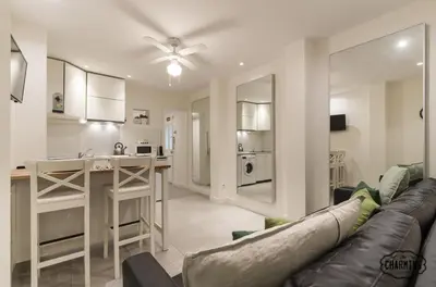 Una cocina o zona de cocina en Santa Isabel - Apartamento de 1 dormitorio