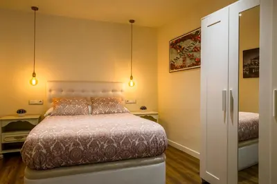 Cama o camas de una habitación en Barbieri