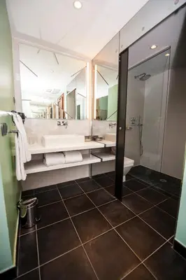 Un baño de Posada del León de Oro Boutique Hotel