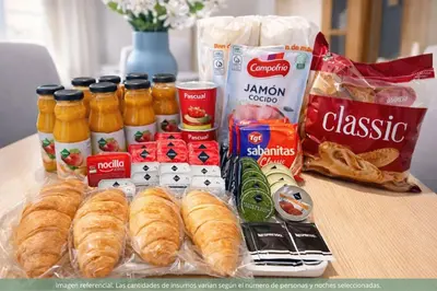 Comida en o cerca de este apartamento