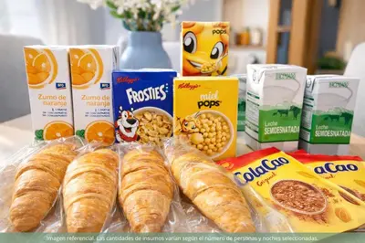 Comida en o cerca de este apartamento