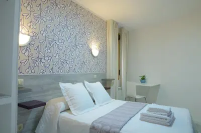 Cama o camas de una habitación en Nersan