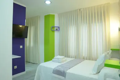 Cama o camas de una habitación en Nersan