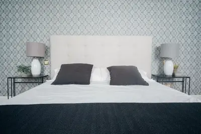Cama o camas de una habitación en Heima Puerta del Sol - Plaza Santa Ana