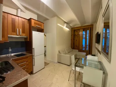 Una cocina o zona de cocina en El Jardín del Ángel Olivo