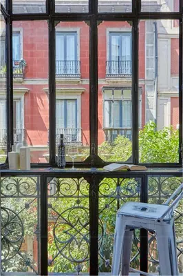 Un balcón o terraza de LEEWAYS LOFT in FUENCARRAL