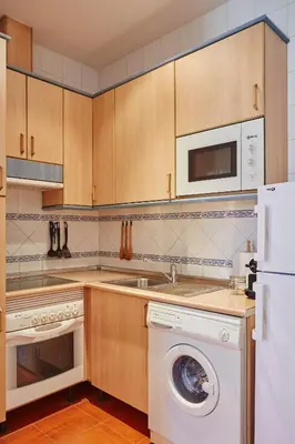 Una cocina o zona de cocina en LEEWAYS LOFT in FUENCARRAL