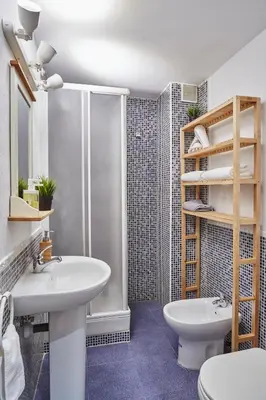 Un baño de LEEWAYS LOFT in FUENCARRAL