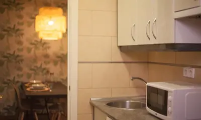 Una cocina o zona de cocina en Suites You Zinc