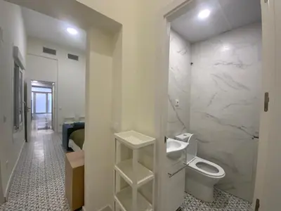 Un baño de El Jardín del Ángel Camelia