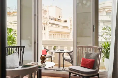 Zona de estar de Hyatt Centric Gran Via Madrid