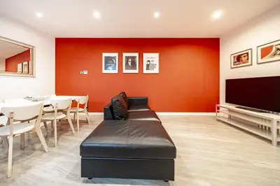 Zona de estar de Apartamento en Chamberí
