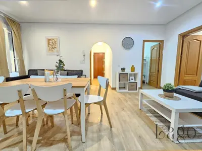 Zona de estar de Apartamento totalmente equipado en el centro de Madrid