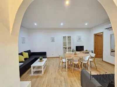 Zona de estar de Apartamento totalmente equipado en el centro de Madrid