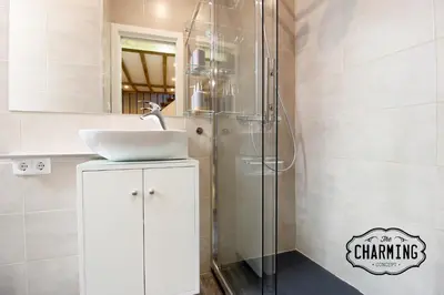 Un baño de Plaza Mayor - Exclusivo Apartamento Dúplex