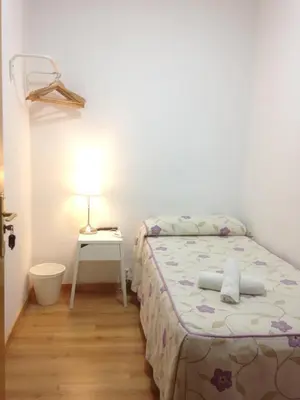 Cama o camas de una habitación en Hostal Nersan2