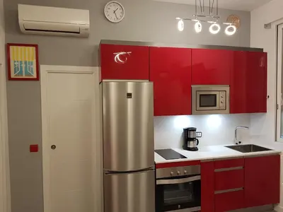 Una cocina o zona de cocina en CENTRO ATOCHA Corta ESTANCIA, NO TURISTICO