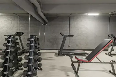 Gimnasio o instalaciones de fitness de Home Art Apartments Salamanca